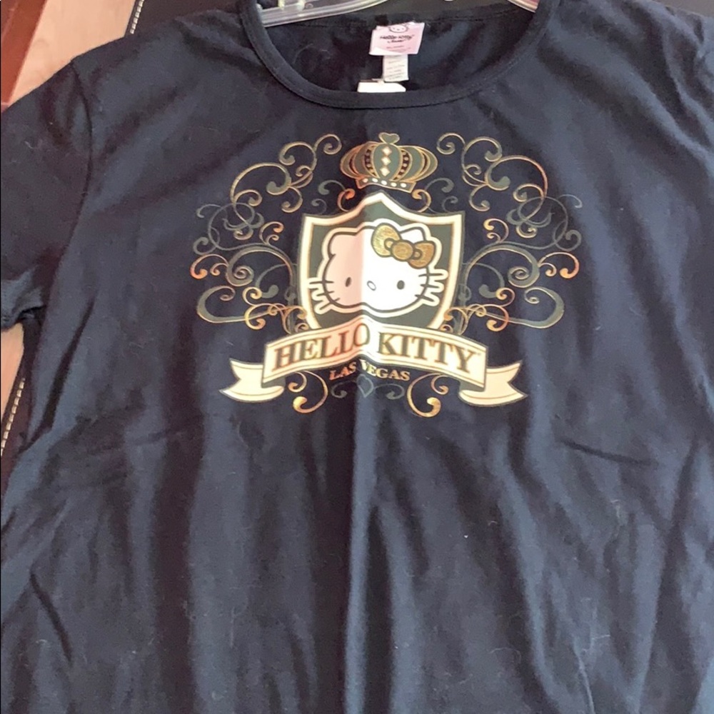 Hello kitty navy  t-shirt